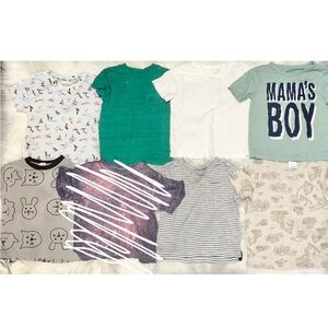 Tee shirt lot 18/24-2T ZARA, H&M, GAP